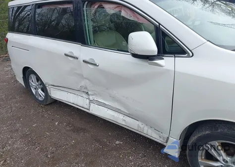 2011 Nissan Quest Sl z USA, uszkodzony, nr VIN JN8AE2KP7B9002763